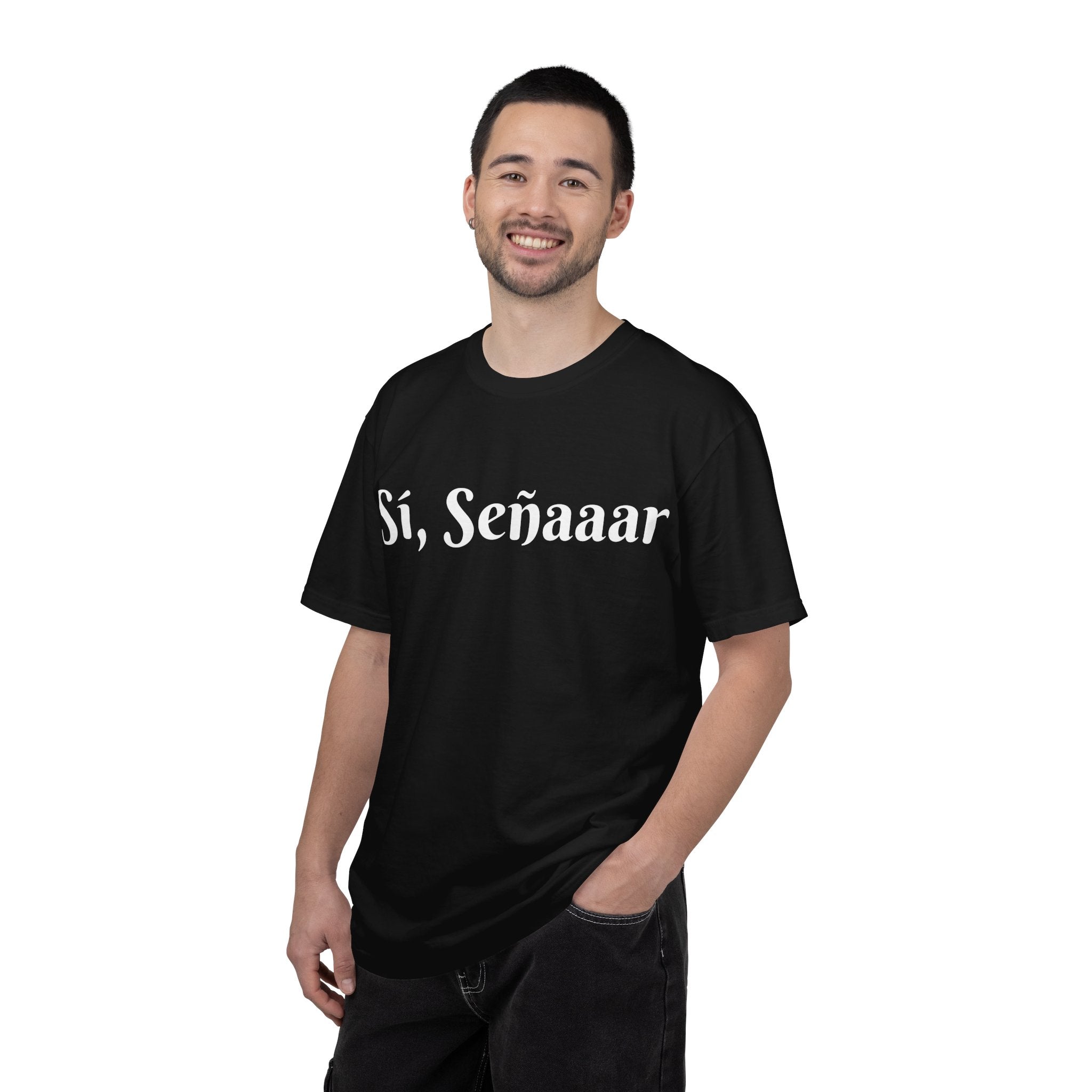 Sí, Señaaar - Classic White Garment-Dyed T-Shirt