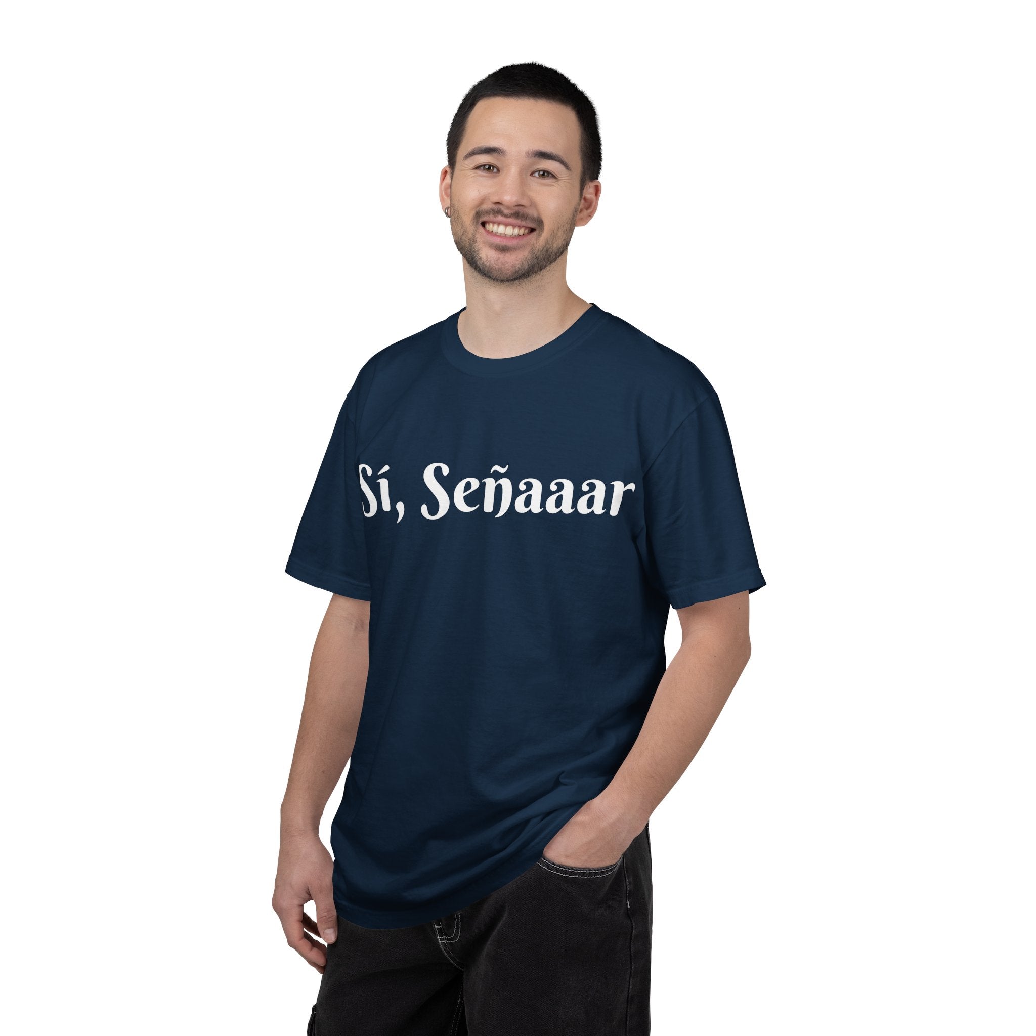 Sí, Señaaar - Classic White Garment-Dyed T-Shirt